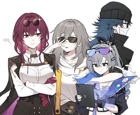 Kafka Trailblazer Stelle Silver Wolf And Blade Honkai And 1 More