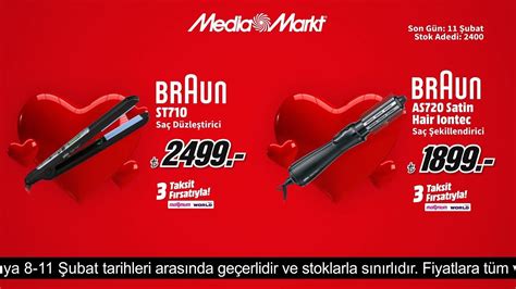 Aşkı yaşatan teknolojilerin MediaMarktla Tam Zamanı Braun ST710