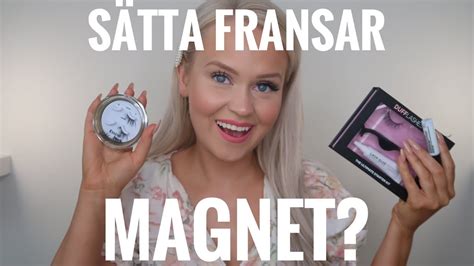 HUR MAN SÄTTER FRANSAR och MAGNET YouTube