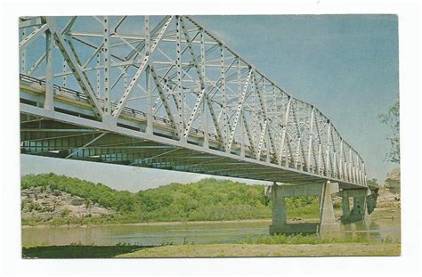 Interstate 70 Bridge Rocheport Missouri Postcard