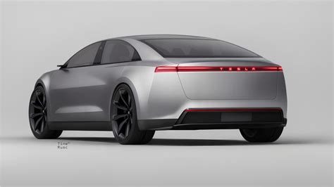 Rumored Tesla 'Redwood' EV Envisioned in Fan Rendering, Possibly ...