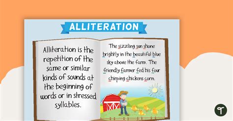 Alliteration Poster | Teach Starter