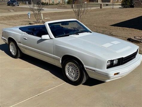 1986 Mercury Capri Asc Mclaren Convertible Classic Mercury Capri 1986 For Sale