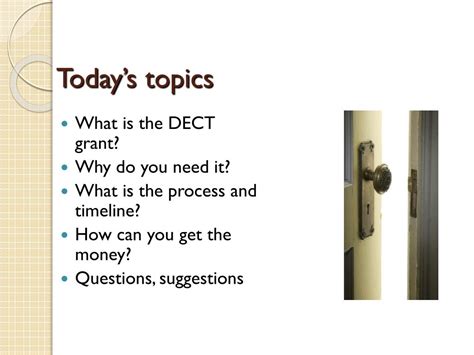 PPT - Distance Education Captioning & Transcription Grant Update (DECT