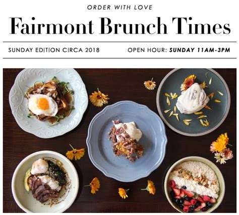 Fairmont Winnipeg Brunch Deal