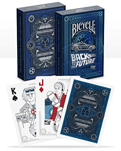 Bicycle Jeu De Cartes Jouer Edition Retour Vers Le Futur