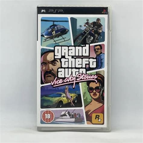 Grand Theft Auto Vice City Stories Gta Sony Playstation Psp Portable