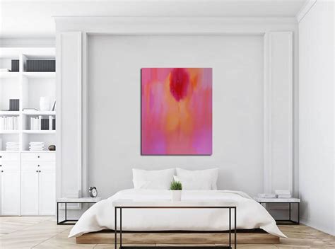 Pink Wall Art Print Nude Art Canvas Art Naked Woman Art Etsy