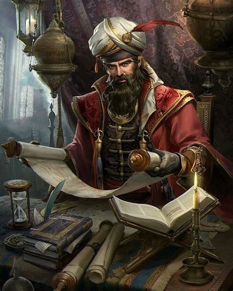 Ottoman Sultan | Dungeons and dragons characters, Concept art ...