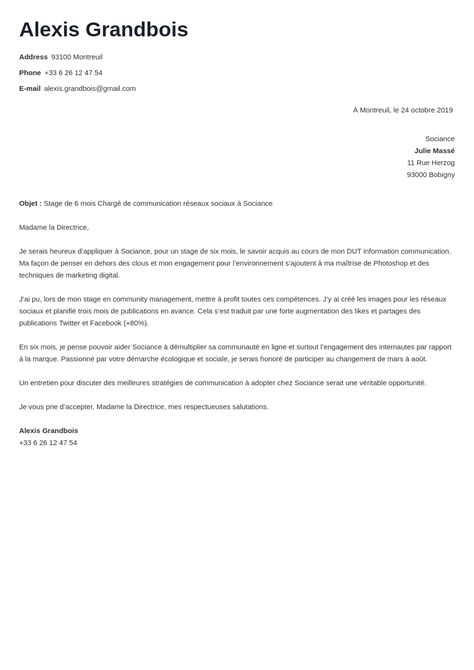 Exemple De Mail Pour Relancer Une Candidature Divers Exemples