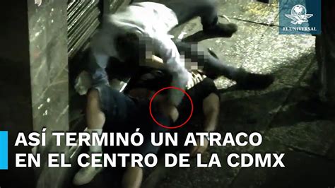 Se pasan de rosca con un borrachito que se quedó dormido en la calle