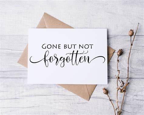 Gone But Not Forgotten Svg Printable Sign Memorial Sign In Loving Me