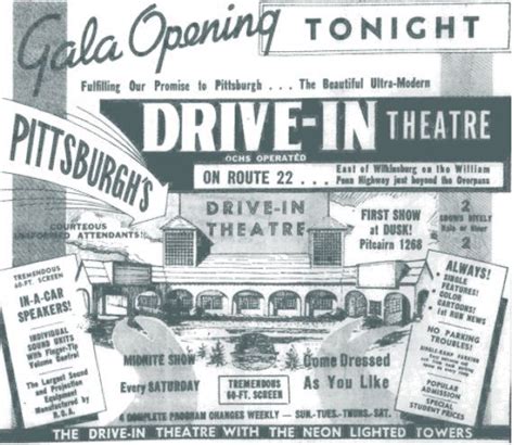 Pittsburgh Drive In In Monroeville Pa Cinema Treasures