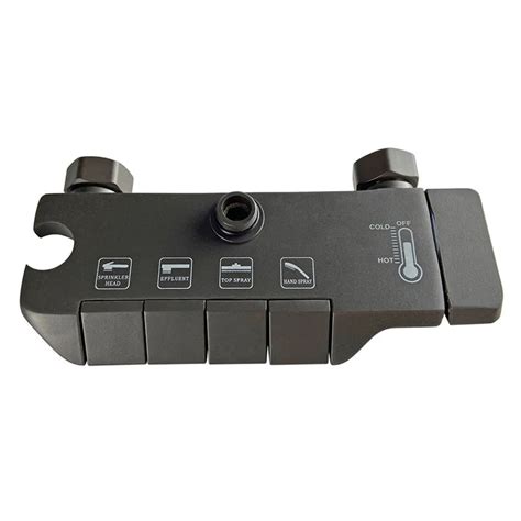 Luxury Hot Cold Wall Mounted Shower Set For Modern Bathrooms