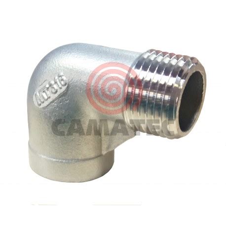 CODO 90º M H INOX 316 Tienda Mangueras venta Online