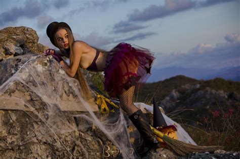 Boho Nude Art Performed By Milena Angel Naked Pics CoedCherry