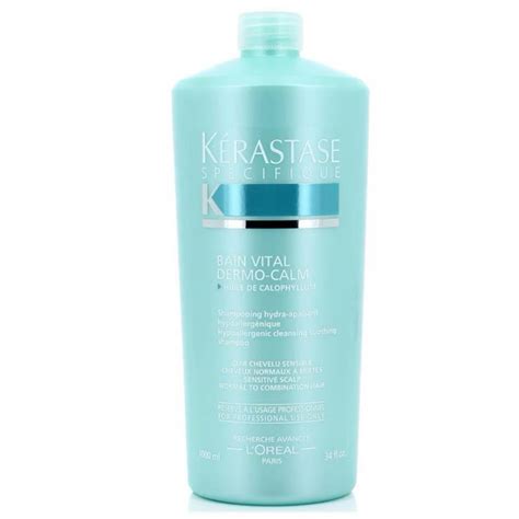 Kerastase Specifique Bain Vital Dermo Calm Shampoo For Sensitive And Itchy Scalp 1000ml Shopee