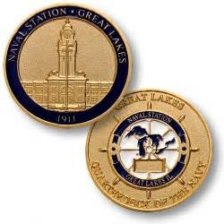 Naval Station Great Lakes - Coin