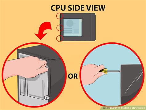 3 Ways to Install a DVD Drive - wikiHow