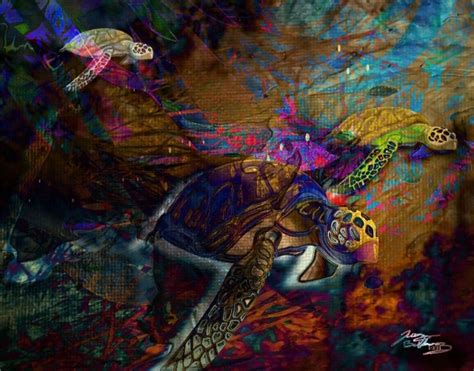 Sea Turtle art print