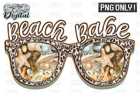 Beach Babe Sublimation PNG Only Beach Sublimation