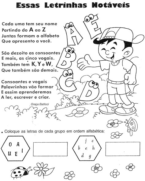 Poema Sobre O Alfabeto - Poema Sobre O Alfabeto - FDPLEARN