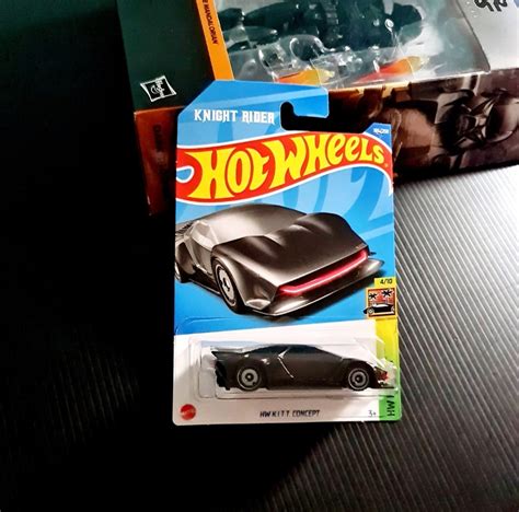 Hot Wheels Knight Rider HW K I T T Concept Black Hotwheels Exotics 2022 Hobbies Toys