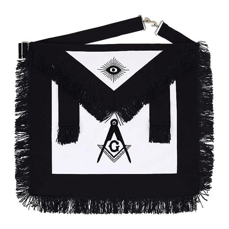 Past Master With Embroidered Border Masonic Lambskin Etsy