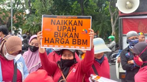 Demo Protes Kenaikan Harga Bbm Bersubsidi Takut Phk Besar Besaran