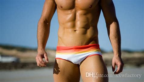 Printing Swimsuit Man Brand Swimwear Men Gay Swimsuits Swimming Briefs Trunks Mens