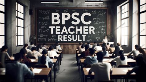 Bpsc Teacher Result Out Prt Tgt Pgt Merit List Check Now