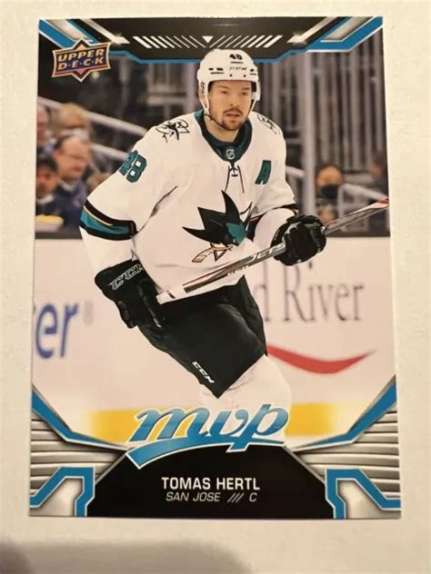 TOMAS HERTL 2022 23 pont supérieur MVP base San Jose Sharks LNH All