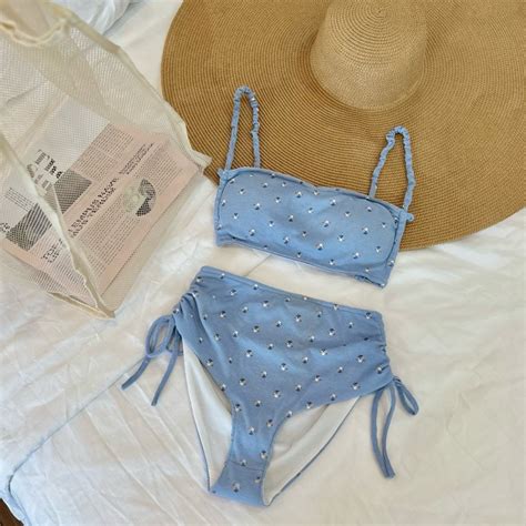 SET BINIKI HAI MẢNH BIKINI DÂY RÚT BIKINI HỞ LƯNG Shopee Việt Nam