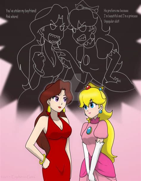 Mariobros Princess Peach And Pauline By Alelizardi On Deviantart