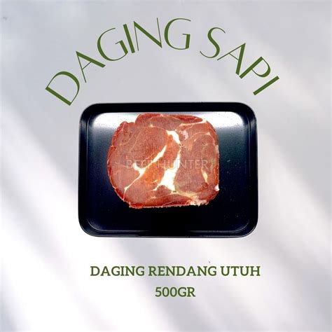 Jual Daging Sapi Kiloan Rendang Utuh Potong 500gr Shopee Indonesia