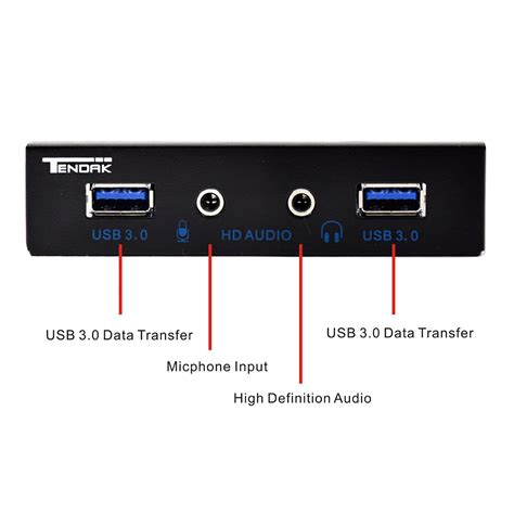 Buy Tendak USB 3 0 2 Port 3 5 Inch Metal Front Panel USB Hub With 1 HD