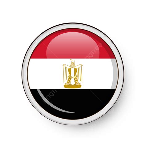 Egypt Circle Flag Vector, Egypt Circle Flag, Circle Flag, Egypt Flag ...