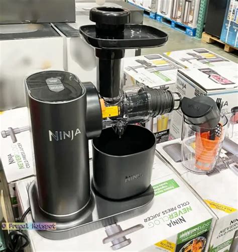 Costco Sale Ninja Neverclog Cold Press Juicer Frugal Hotspot