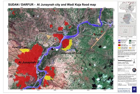 ESA - Charter map of Darfur flooding