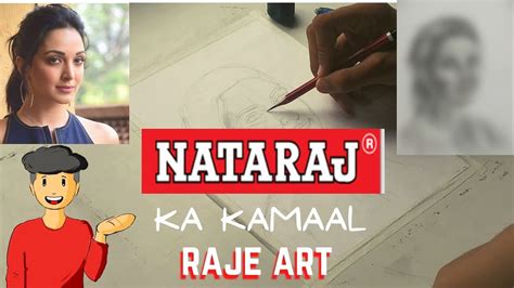 Kiara Advani Sketch Drawing Nataraj Raje Art YouTube