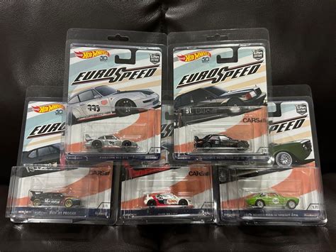 Hot Wheels Euro Speed Set Mercedes Porsche Audi Alfa Romeo Bmw Hobbies Toys Toys Games On