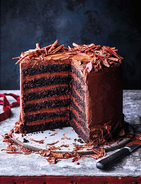 Download Six Layer Chocolate Cake Wallpaper | Wallpapers.com