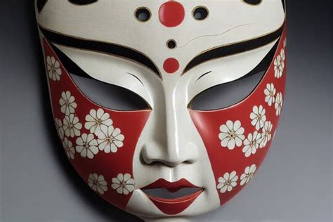 Noh Kabuki Mask