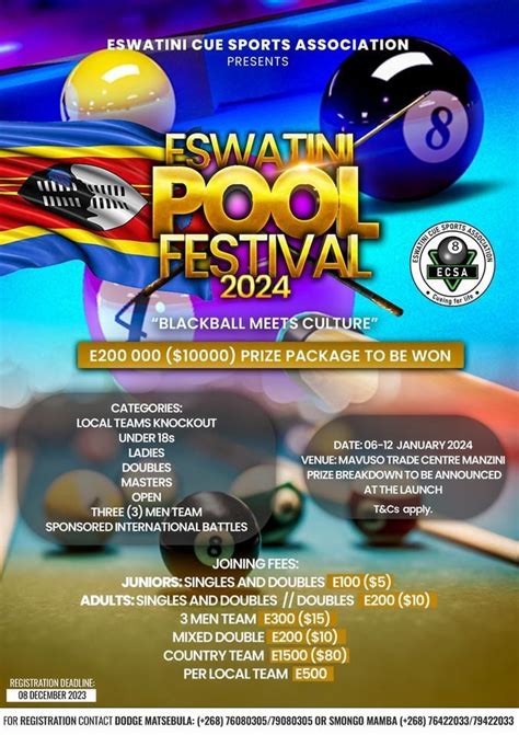 ESWATINI POOL FESTIVAL 2024, Manzini, January 6 2024 | AllEvents.in
