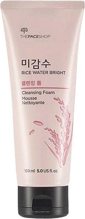 The Face Shop Rice Water Bright Cleansing Foam 150 Ml Bol