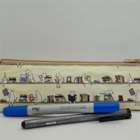 Cat Pencil Case - Etsy