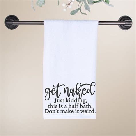 Get Naked Towels Etsy