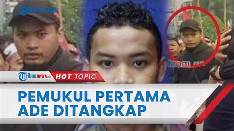 Dhia Ul Haq Pemukul Pertama Ade Armando Ditangkap Pakaian Serba Hitam