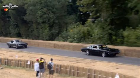 Mustang and Charger recreate classic Bullitt chase at Goodwood