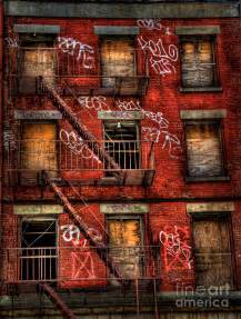 New York City Graffiti Building Photograph by Amy Cicconi